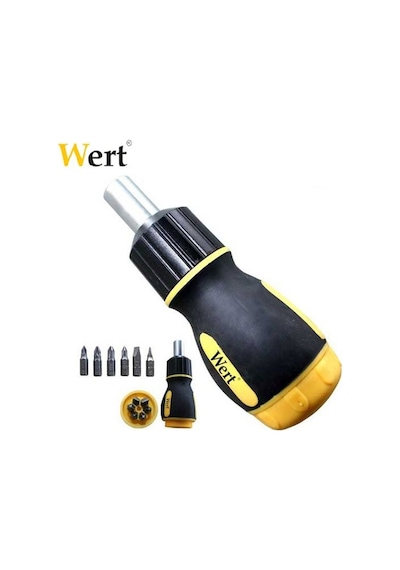 Wert 2203 Bits Uçlu Topaç Tornavida Seti
