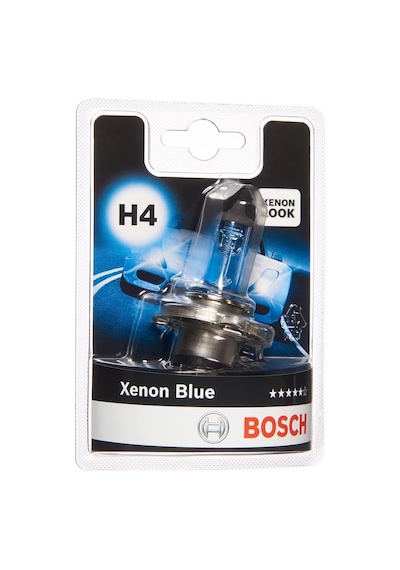 Ampul Xenon Blue 12v H4 60/55 W P43t Tekli Jiletin Paket 2700K