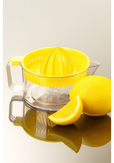 Lemone 600 Ml Limon Narenciye Sıkacağı Çıkarılabilir Aparat, Ölçülü Hazne, Buzluk Uyumlu Plastik Diğer