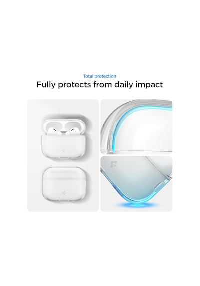 Airpods Pro 3 İle Uyumlu Şeffaf Kılıf Liquid Crystal Clear - Acs10019