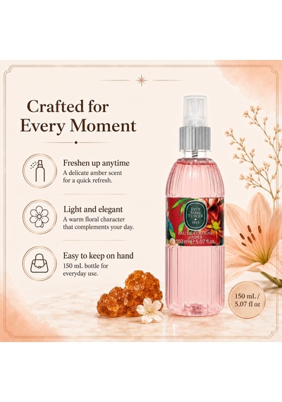 Eyüp Sabri Tuncer Amber Kolonyasi Silindir Pet Şişe Sprey 150 Ml 17604549