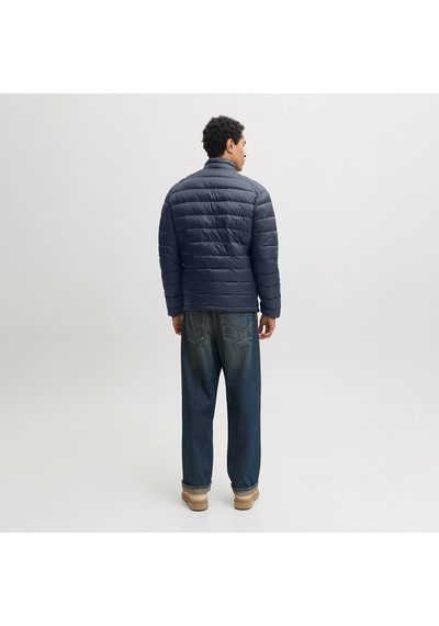 Jack & Jones Jack&jones Kingsley Light Puffer Collar Erkek Lacivert Dik Yaka Mont