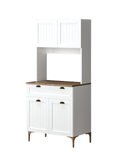 Esin Çok Amaçlı Dolap Membran Mdf , Çekmeceli Kahve Köşesi, Fırın Dolabı, Kiler Dolabı Beyaz Esin Çok Amaçlı Dolap Membran Mdf , Çekmeceli Kahve Köşesi, Fırın Dolabı, Kiler Dolabı Beyaz