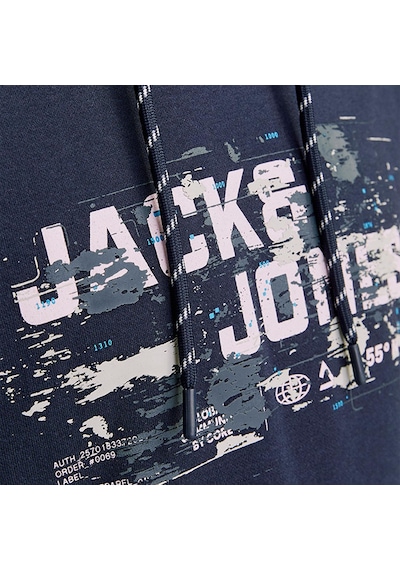 Jack & Jones 12261670 Erkek  Lacivert Sweatshirt