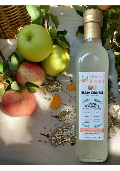 Doğal Bizden Doğal Fermantasyon Nar 500 ML + Mandalina 500 ML + Elma Sirkesi 500 ML