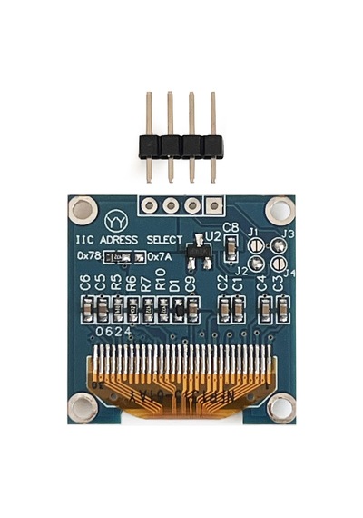 0.96" Mavi Yeşil Dual Color Oled Lcd Ekran I2c Iıc Communication Display