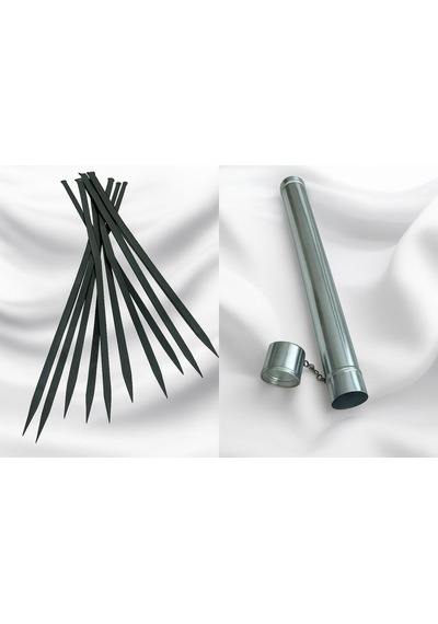 Tavuk Kanat Şişi 10 Adet 60 Cm, Şiş Kabı 60 Cm,şiş Kutusu,tavuk