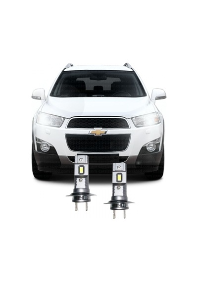 Megamarket06 Chevrolet Captıva Led Kısa Far Ampulü H7 Mini Led 2'li Set