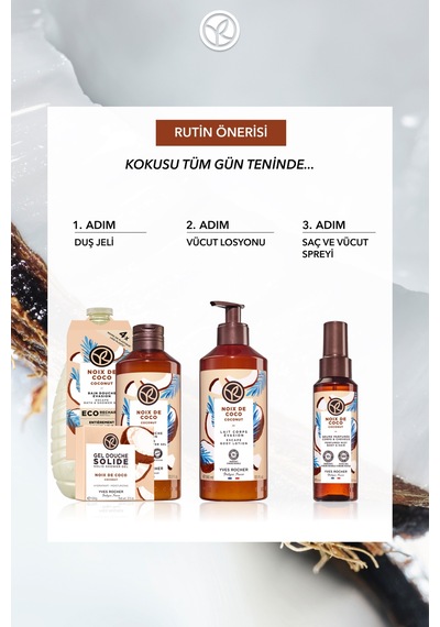 Yves Rocher Saç Ve Vücut Spreyi- Tropikal Hindistan Cevizi - Vegan-100ml