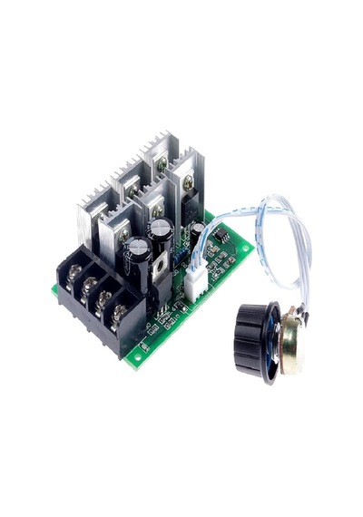 Motor Hız Kontrol Cihazı - Ayarlı Pwm Hız Kontrol Regülatörü - 20