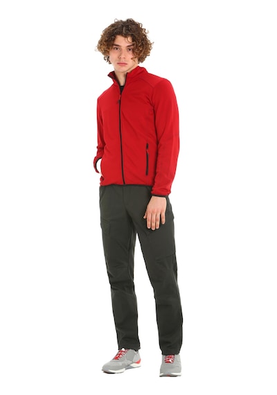 Slam Actıve Mıd Weıght Grıd Fleece W15 Kırmızı
