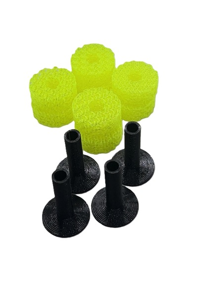 Mottopi Uzun Zil Yatağı Ve Tpu Zil Keçesi Sarı Yarı Sert/set