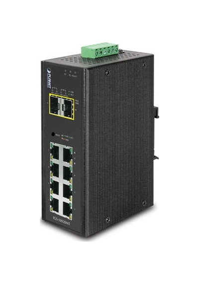 Planet Pl Igs 10020Mt 8 Port 10/100 2 Port Sfp Endüstriyel Tip Yö