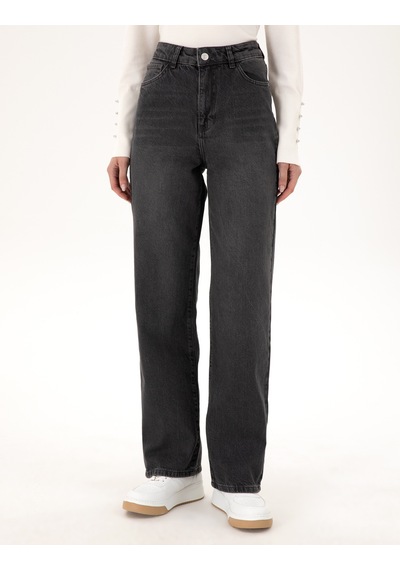 Pierre Cardin Kadın Gri Pantolon Jean 50299729-vr024 Gri