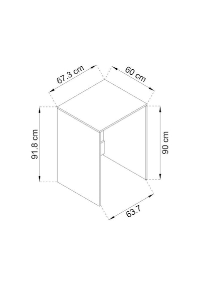 Çamaşır Makinesi Dolabı Kurutma Makinesi Uyumlu Kapaksız Dolap 91.8 X 67.3 X 60 Cm Beyaz Çamaşır Makinesi Dolabı Kurutma Makinesi Uyumlu Kapaksız Dolap 91.8 X 67.3 X 60 Cm Beyaz