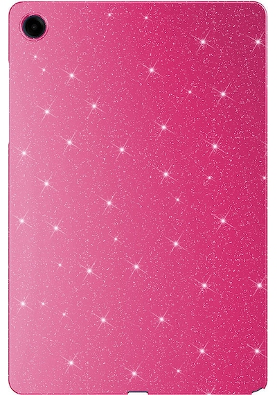 Samsung Galaxy Uyumlu Tab A9 Plus 11inç Tablet Kılıfı Işıltılı Parlak Görünüm Koton Case X210 X216 X218 Kılıf