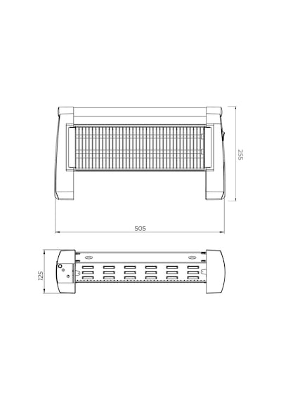 Kumtel KS 2819 1200 W Quartz Isıtıcı