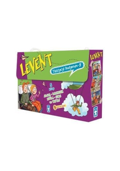 Levent Türkiyeyi Geziyorum 5 Set - 5  Kitap