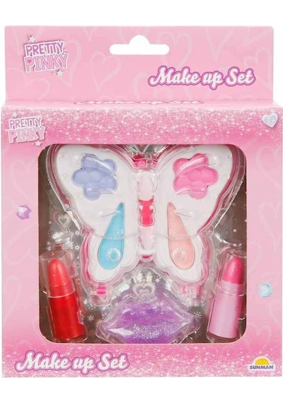 4276 Pretty Pinky Kelebek Mini Makyaj Seti -sunman Standart