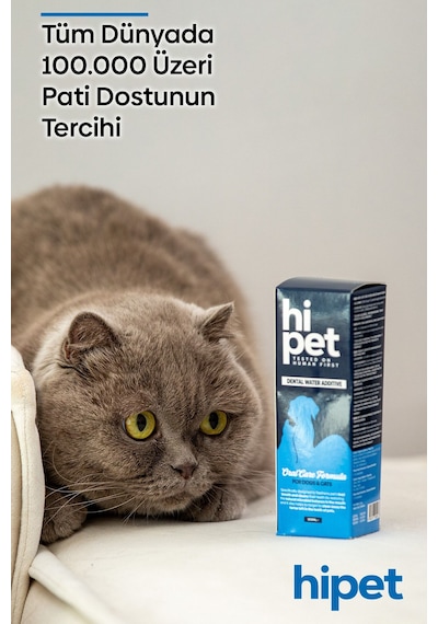 HiPet Kedi Ağız Bakım Suyu 100 ML