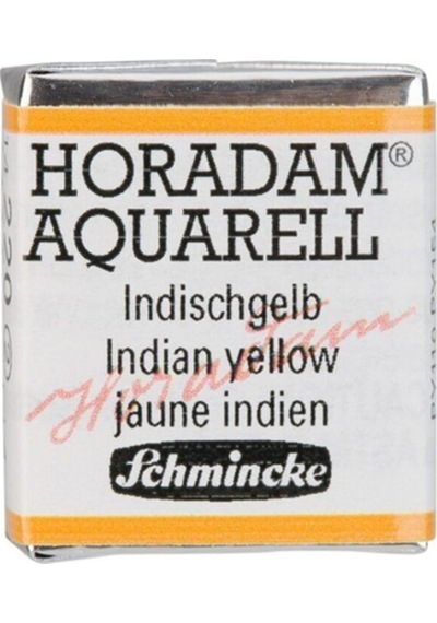 Schmincke Horadam Aquarell Artist Sulu Boya Indian Yellow Yarım Tablet