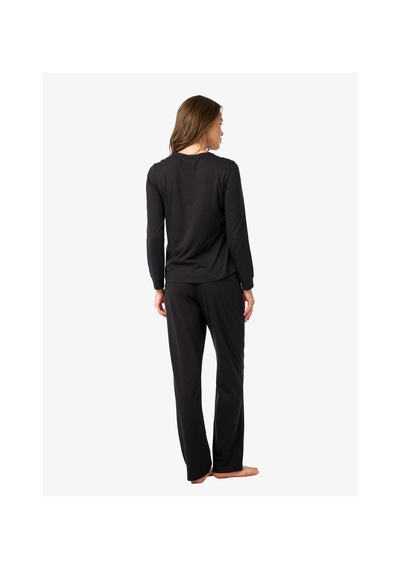 Blackspade Kadın Pijama Takımı 52230 - Siyah