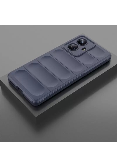 Realme 10 Pro 5g Kılıf Optimum Silikon - Lacivert -
