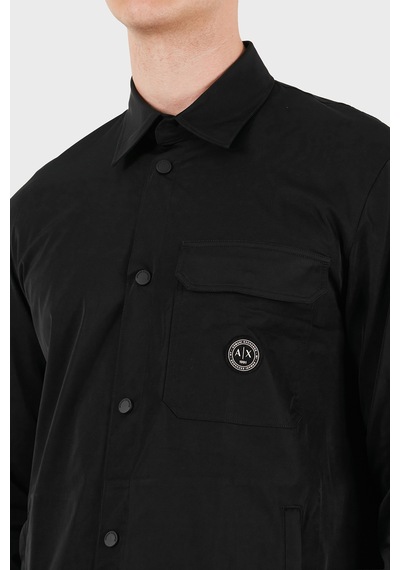 Armani Exchange Oversize Klasik Yaka Çıtçıt Düğmeli Gömlek Erkek Gömlek Xm003544 Af27299 Uc001 Siyah SİYAH Armani Exchange Oversize Klasik Yaka Çıtçıt Düğmeli Gömlek Erkek Gömlek Xm003544 Af27299 Uc001 Siyah SİYAH