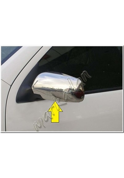 Woc Chrome Skoda Octavia Krom Ayna Kapağı 2000-2004 2 Parça Pasla