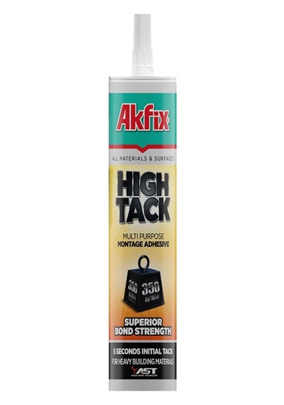 Akfix High Tack 290 Ml Beyaz Genel Amaçlı Montaj Yapıştırıcı