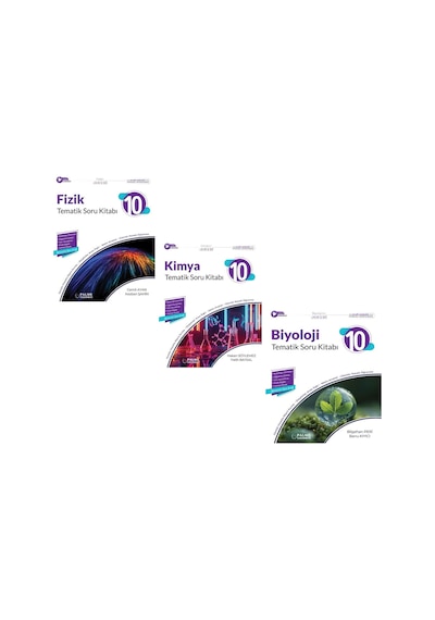 Palme Yayınları 10. Sınıf Fizik Kimya Ve Biyoloji Tematik Soru Bankası Seti 3 Kitap