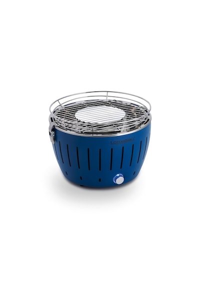 Lotusgrill S Dumansız Kömürlü Mangal - Çantalı, Taşınabilir Kamp Barbeküsü Mavi