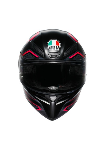 Agv Kask/k1 S E2206 Slıng Matt Black Pınk Configuration Çok Renkli