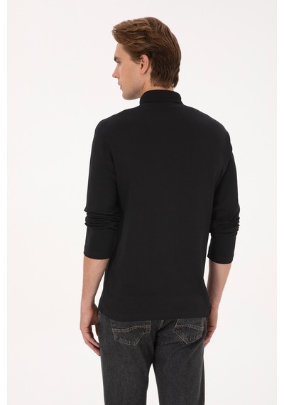 U.s. Polo Assn. Erkek Siyah Sweatshirt 50307692-vr046 Sıyah