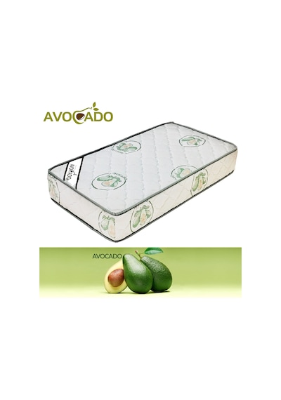 60*120 Avocado Bebek Yatağı Yari Ortopedik Yaylı Yatak