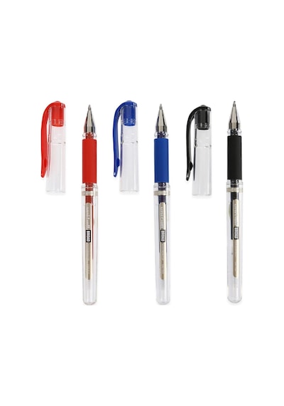 Uniball Signo Broad 3'lü Imza Kalemi Seti 1,0mm Siyah-mavi-kırmızı Bordo