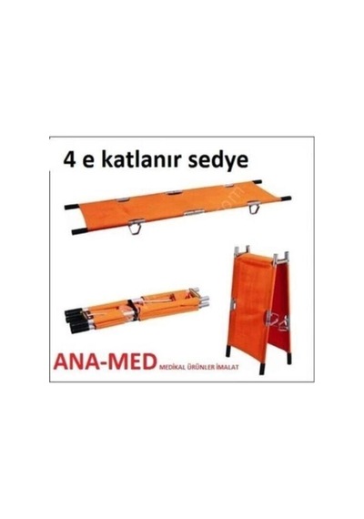 Portatif Sedye 4 'e Katlanır