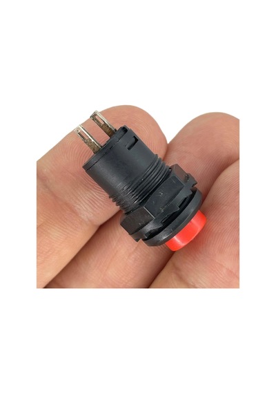 Ic-185d Buton Yuvarlak Plastik Kalıcı 12mm 2p