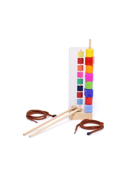 Eğlenceli Boncuklar Görsel Dikkat Zeka Oyunu 3+ Yaş