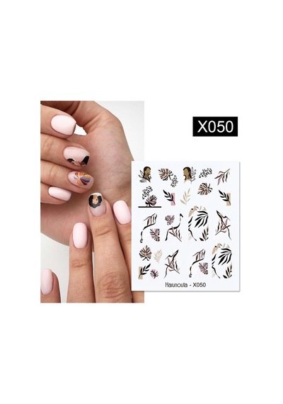 Su Transferli Nail Art Sticker X050 50127-8