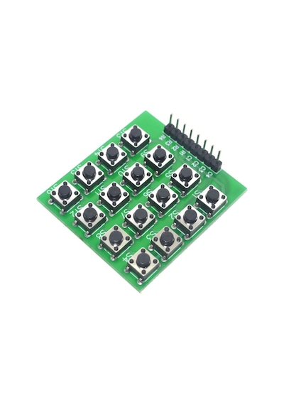 4 x 4 Matrix Keyboard Keypad 16 Buton Tuş Takımı Keyboard Klavye Alarm Şifre Kilit Güvenlik Röle