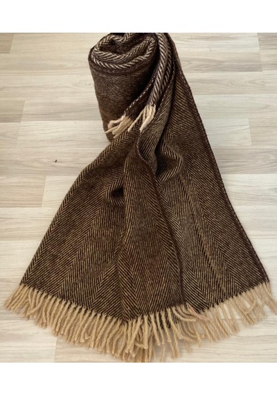 Gençev Home %100 Saf Yün Scotch Dizlik - Tv Battaniye 130X170 (453256615)