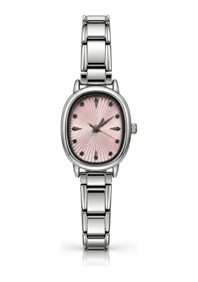 Noumation Ayarlanabilir Yaylı Esnek Kordonlu Çelik Kadın Saat Pembe - 931448597 İki Renk