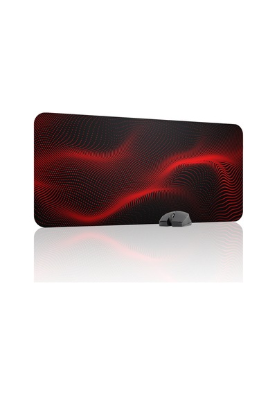 Noktalar Kaymaz Dikişli Kauçuk Oyuncu Mousepad V1 - 90x40 Xxl Gaming Mouse Pad Fare Altlığı