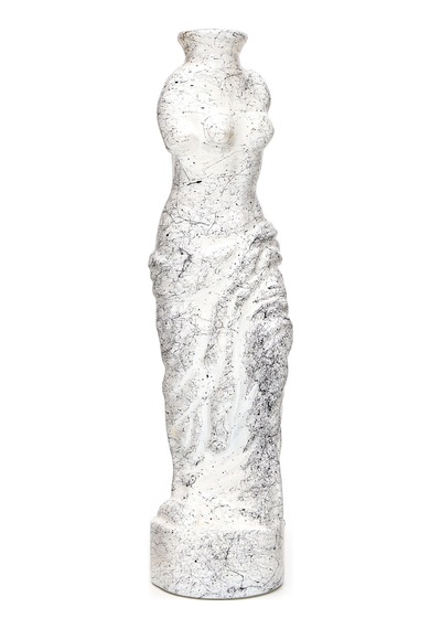MİSSİ BÜYÜK MERMER DESENLİ VENÜS VAZO(33 CM)