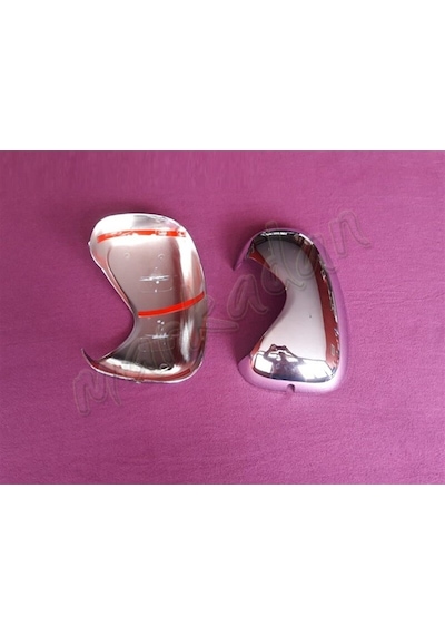 Woc Chrome Opel Vivaro Krom Ayna Kapağı 2001-2010 2 Parça Abs  Kro