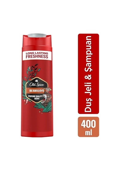 Old Spice Bearglove Erkekler İçin Duş Jeli Ve Şampuan 400 Ml Acai Üzümü
