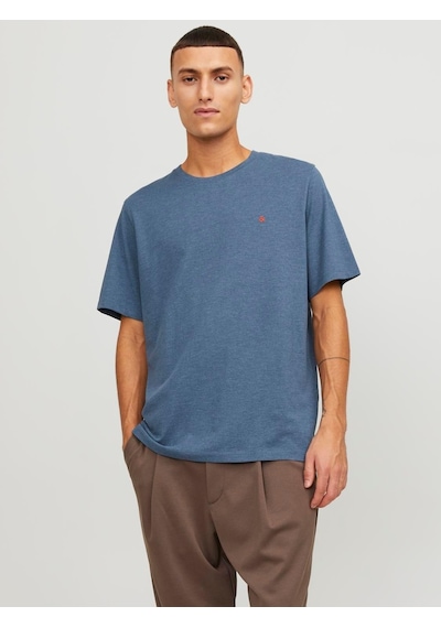 Jack & Jones Jjepaulos Tee Ss Crew Neck Noos Erkek T-shirt-27876-mavi Mavi Jack & Jones Jjepaulos Tee Ss Crew Neck Noos Erkek T-shirt-27876-mavi Mavi