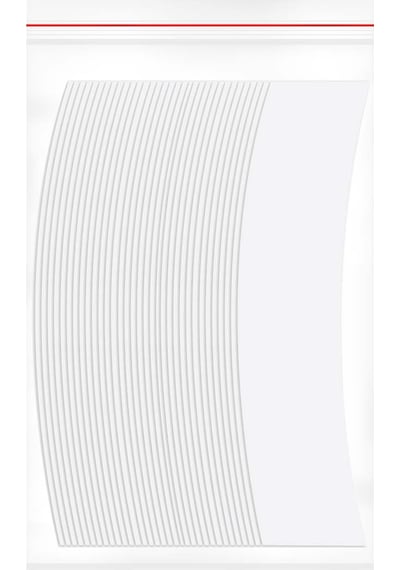 Walker Tape Lace Front™ Protez Saç Bandı Oval ''C″ (2,0 x 7,5 cm)