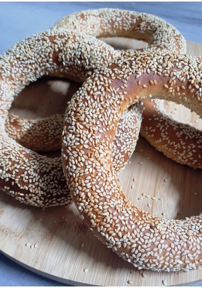Selanik Simidi Koulouria Zeytinyağlı Ve Ballı 5'li Paket